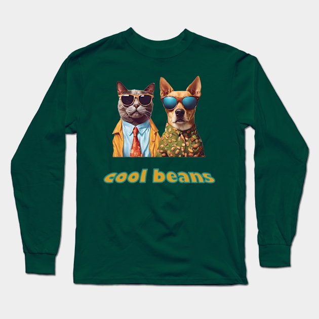 Cool Beans Long Sleeve T-Shirt by Jess Divine Enterprises, L.L.C.